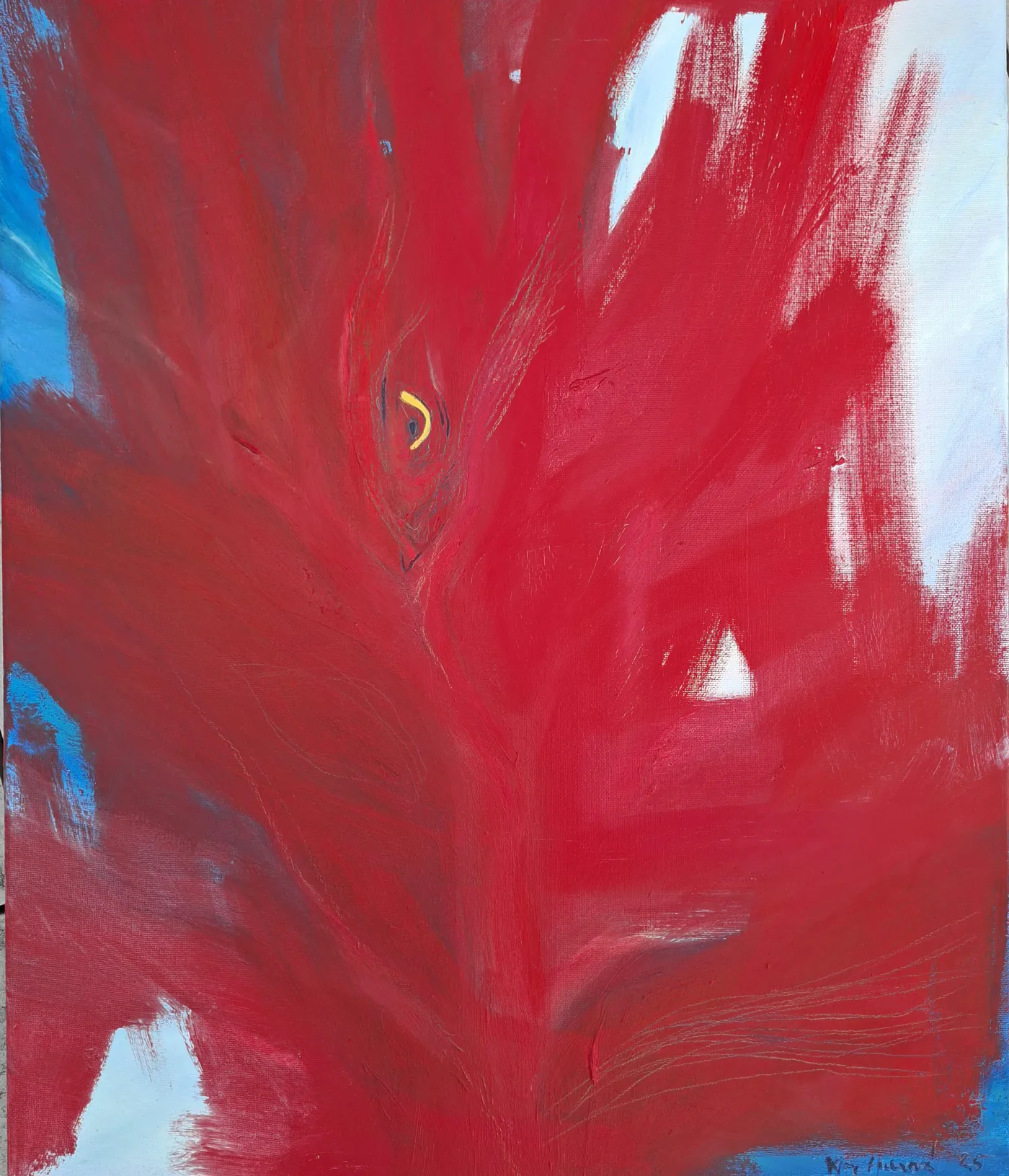 *Oko*, 2023
(olej na plátně) 